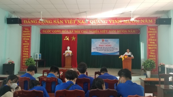 Phát động hưởng ứng Ngày pháp luật Việt Nam và tuyên truyền phòng, chống tác hại ma túy trong thanh thiếu nhi tại xã Đại Quang