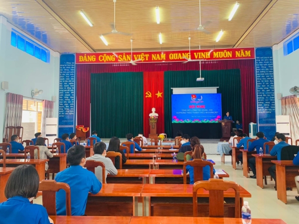 Huyện đoàn - Hội LHTN Việt Nam huyện tổ chức Hội nghị Tổng kết năm 2021