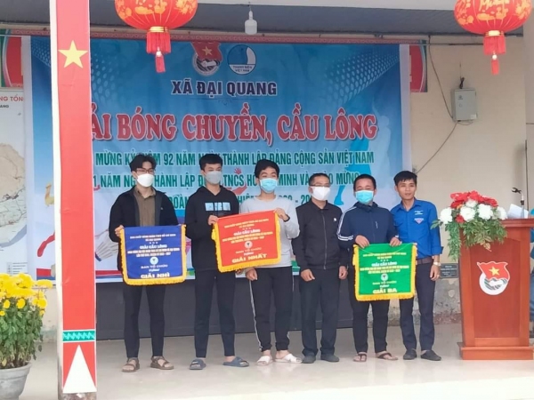 Đại Quang tổ chức giải bóng chuyền và cầu lông trong đoàn viên, thanh niên năm 2022