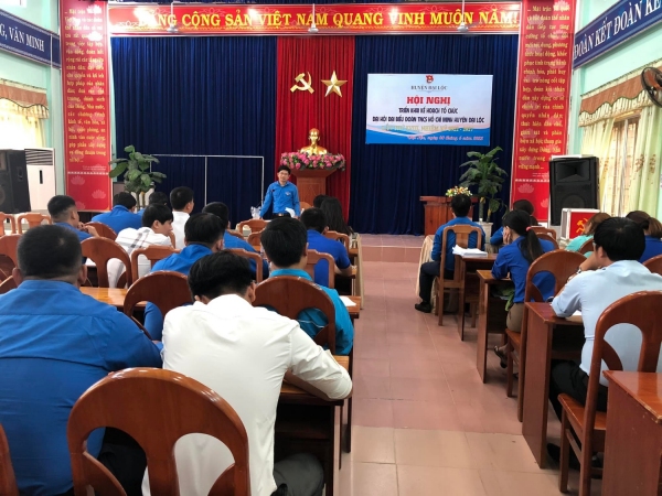 Hội nghị triển khai công tác Đại hội đại biểu Đoàn TNCS Hồ Chí Minh huyện lần thứ XVIII