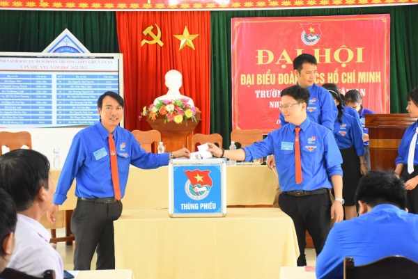 Đoàn Trường Chu Văn An tổ chức thành công Đại hội năm học 2022 - 2023