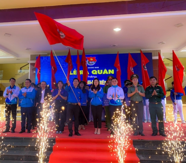 Lễ khởi động tháng thanh niên tỉnh Quảng Nam năm 2023 tại huyện Đại Lộc