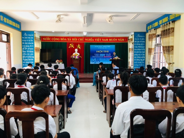 Khai mạc Hội thi tin học trẻ huyện Đại Lộc, năm học 2022 - 2023
