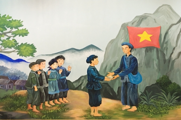 133280951997148228 Đồng chí Đàm Minh Viễn và 05 đội viên đầu tiên của Đội TNTP Hồ Chí Minh