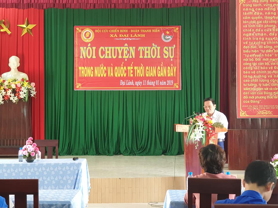 Dai Lanh noi chuyen