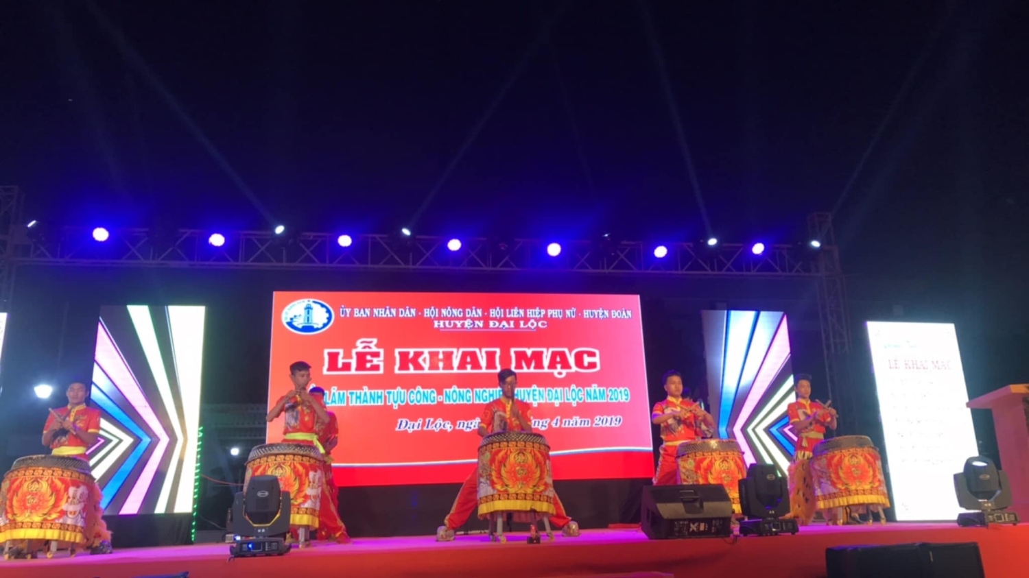 Huyện đoàn Đại Lộc phối hợp tổ chức Hội chợ, triển lãm thành tựu công - nông nghiệp huyện Đại Lộc năm 2019
