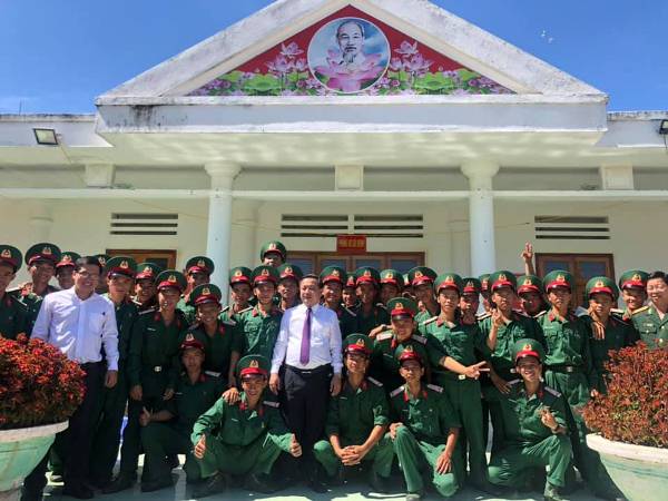 Huyện Đại Lộc tổ chức Lễ đón quân nhân hoàn thành nghĩa vụ quân sự năm 2019