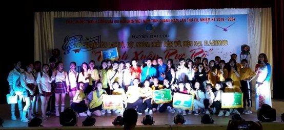 Hội LHTN huyện tổ chức Liên hoan "Thanh xuân rực rỡ" và Tuyên dương tình nguyện tiêu biểu năm 2019