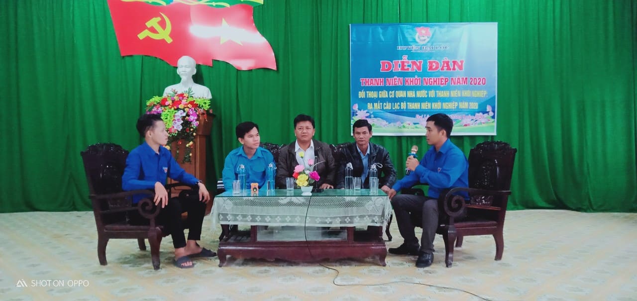 Diễn đàn thanh niên khởi nghiệp, ra mắt câu lạc bộ thanh niên khởi nghiệp huyện Đại Lộc.